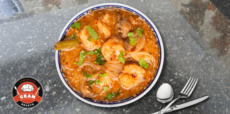 Cazuela de mariscos cartagenera, receta paso a paso