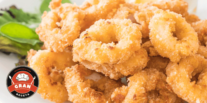 Chicharrón de calamar crujiente, receta con rebozado de cerveza