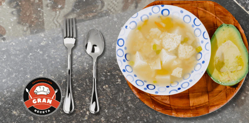 Mote de queso costeño, receta con ñame espino