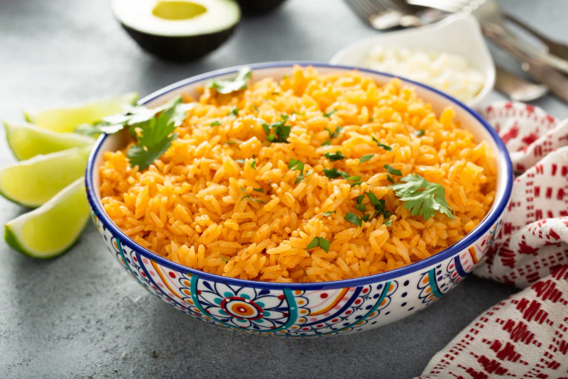 Arroz rojo mexicano esponjado, receta paso a paso