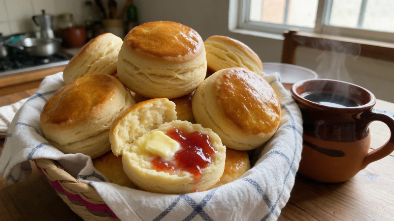 Bisquets caseros, cómo hacerlos altos y con capas
