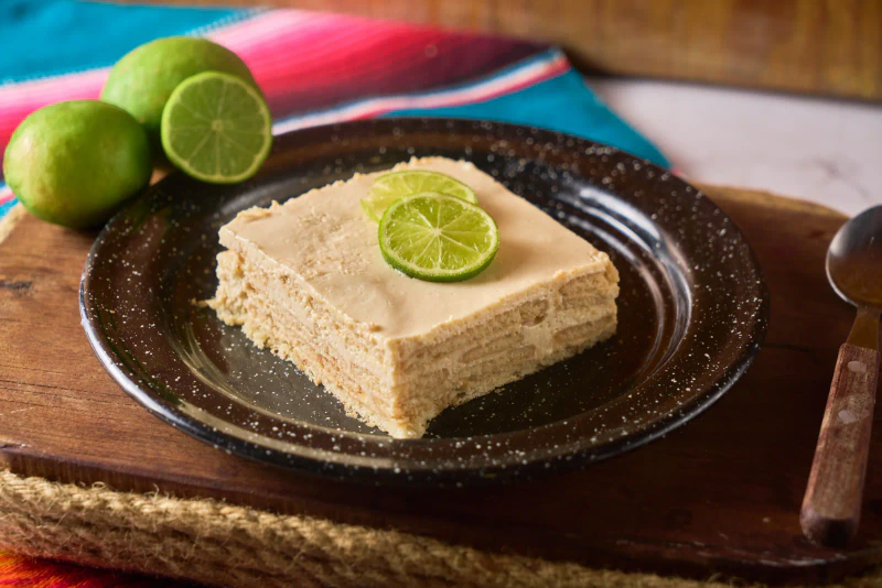 Carlota de limón, receta mexicana sin horno ni gelatina