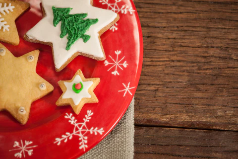 Galletas navideñas de mantequilla que no pierden la forma