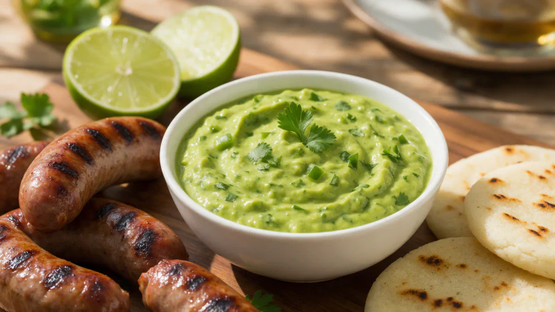 Guasacaca venezolana, receta y diferencia con el guacamole