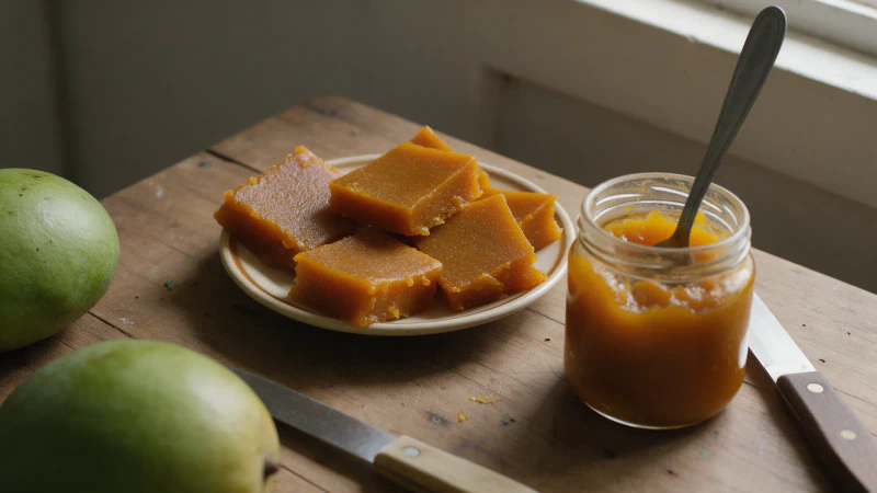 Jalea de mango venezolana, receta en cuadros o en frasco