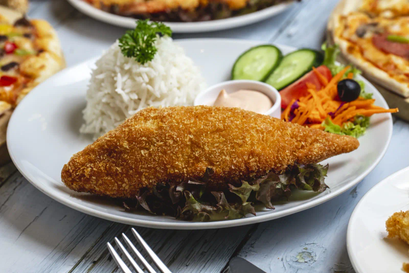Pollo apanado, pechuga crujiente y jugosa paso a paso