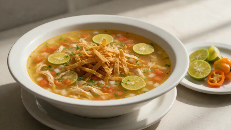Sopa de lima yucateca, cuándo poner la lima y sustitutos