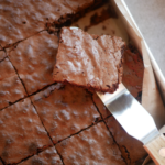 Fudgy Chocolate Brownies with Walnuts