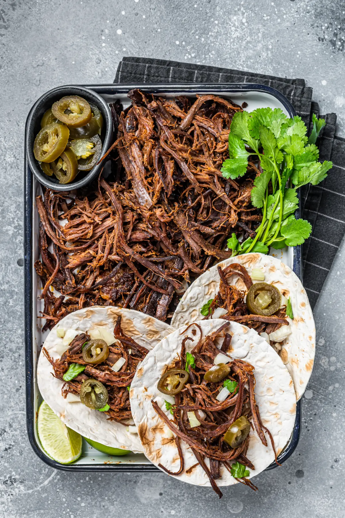 Barbacoa de res casera en olla