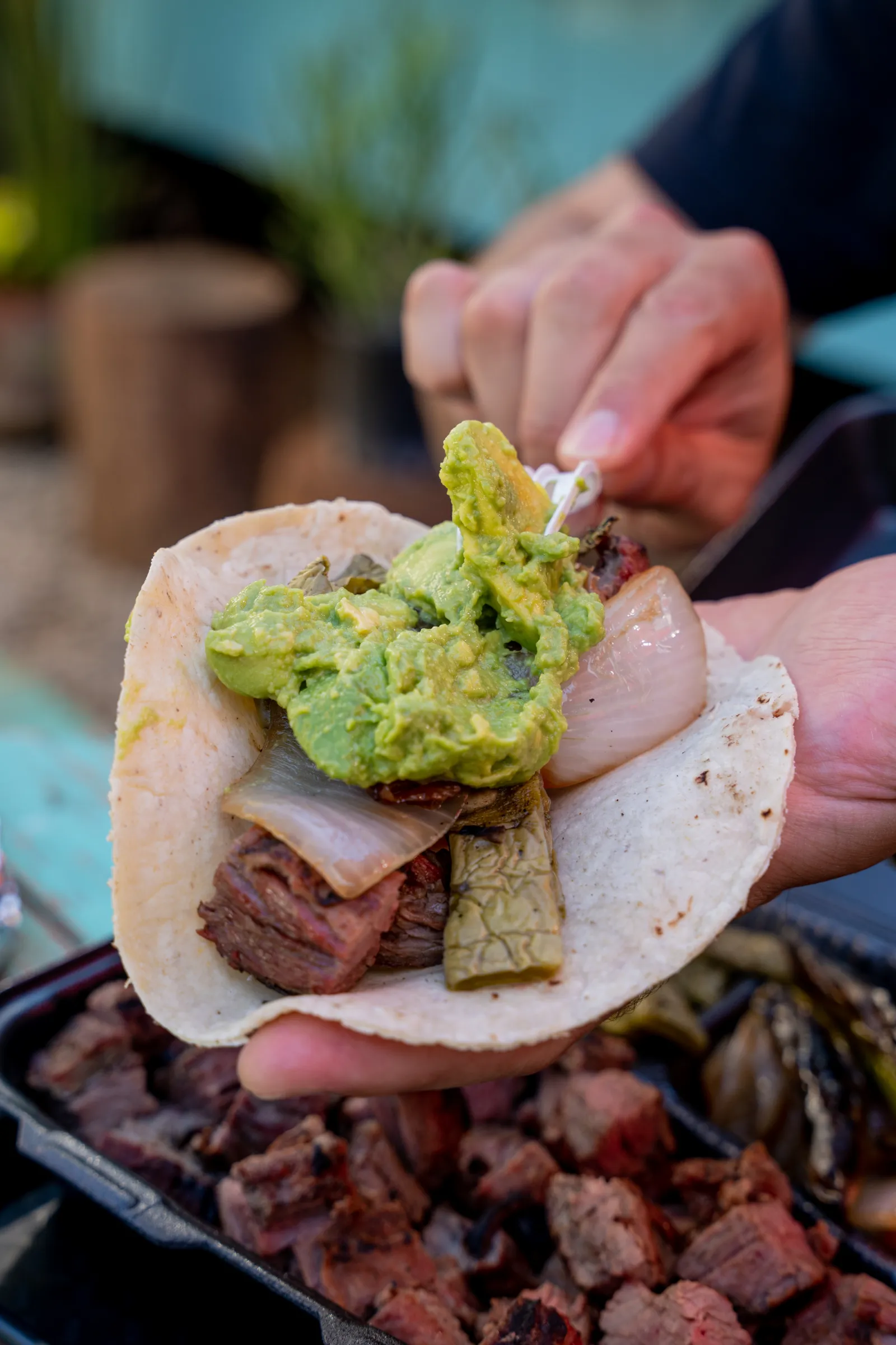 Carne asada mexicana con arrachera