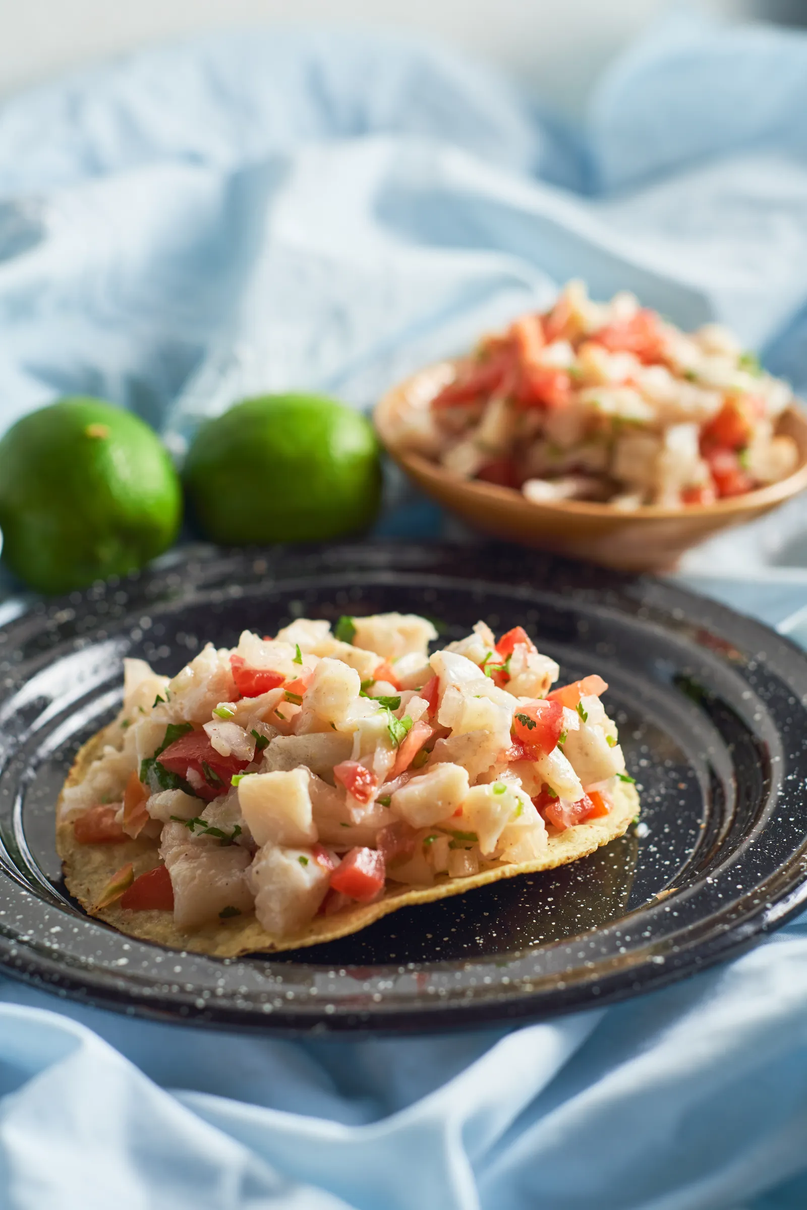 Ceviche de pescado mexicano