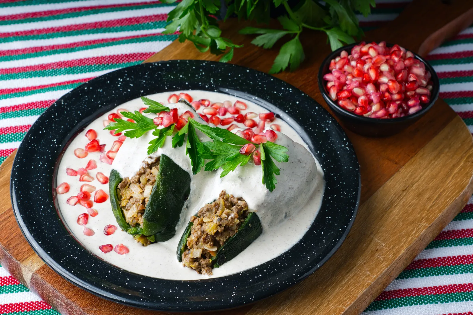 Chiles en nogada