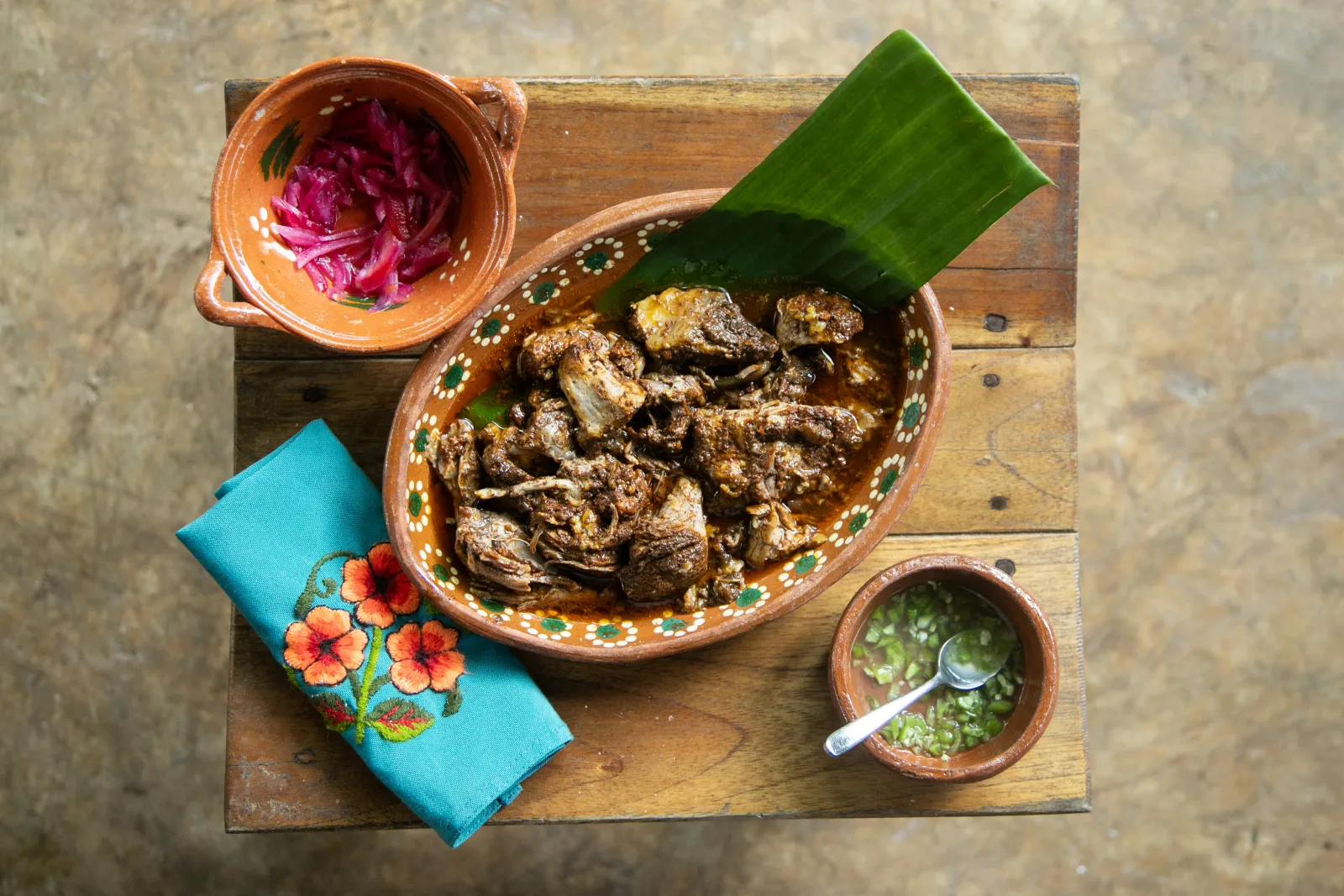 Cochinita pibil casera
