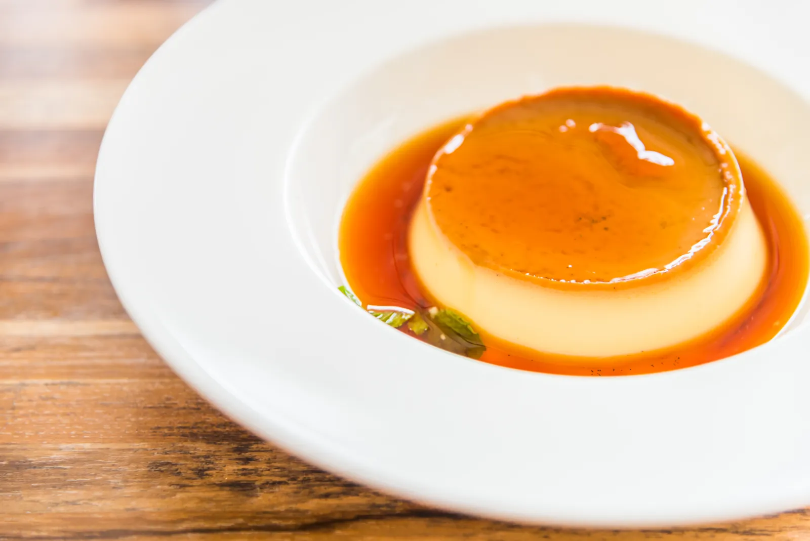 Flan sin horno, receta en olla al baño maría