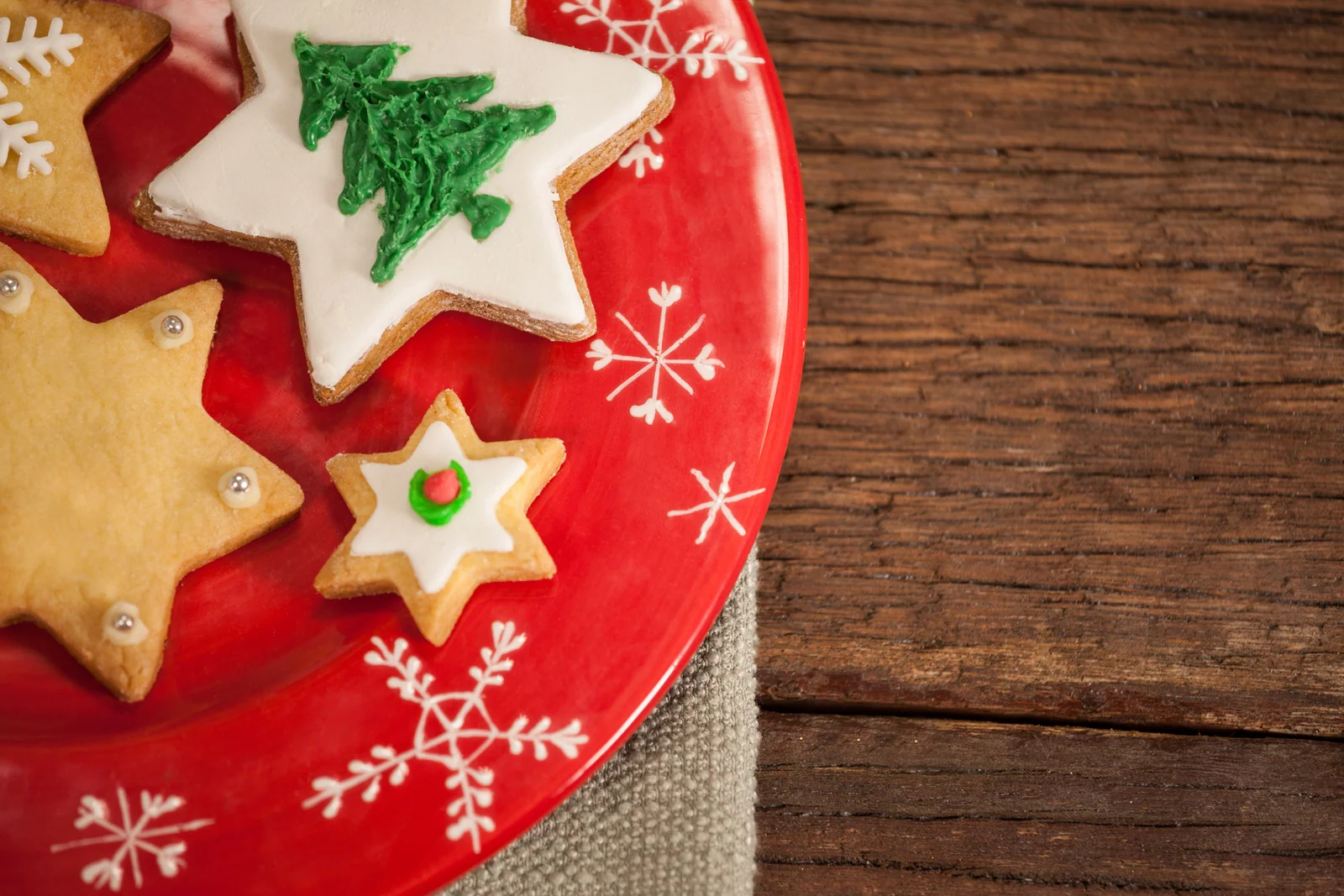 Galletas navideñas de mantequilla que no pierden la forma
