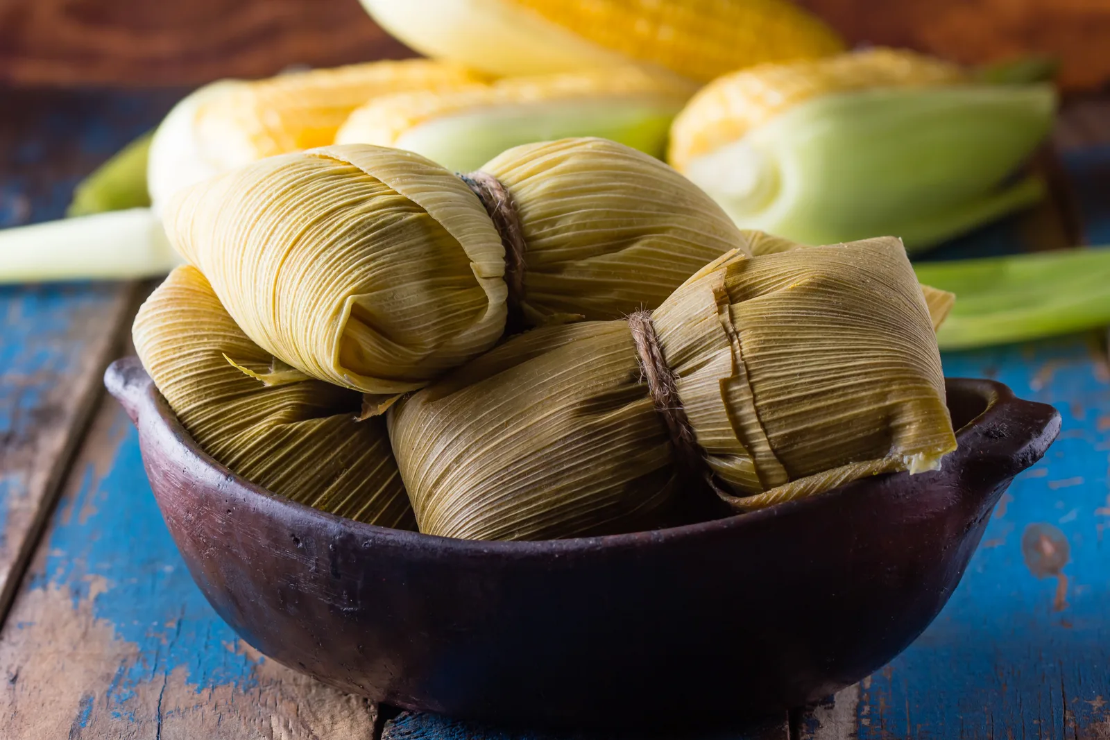 Humitas chilenas, receta con choclo, albahaca y cebolla
