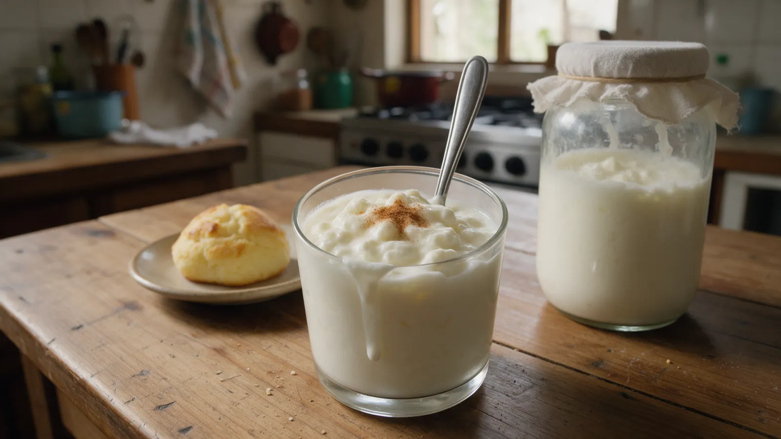 Kumis casero colombiano, receta con tiempos y temperatura