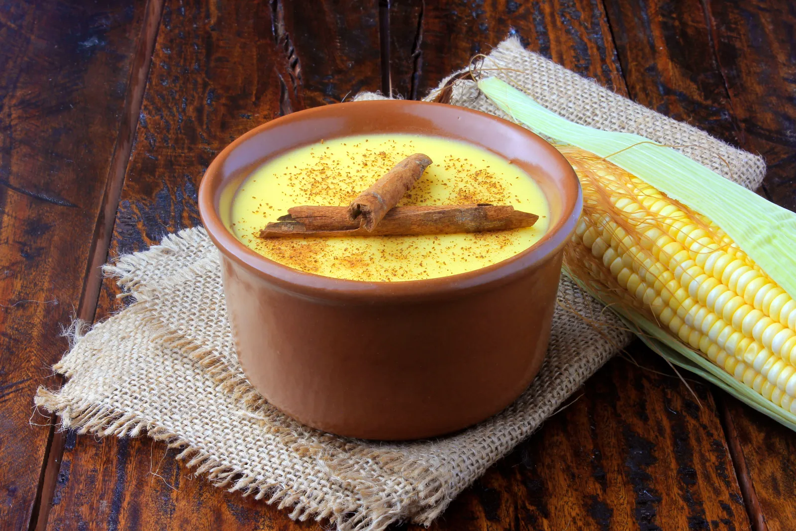 Majarete venezolano, receta con leche de coco y papelón