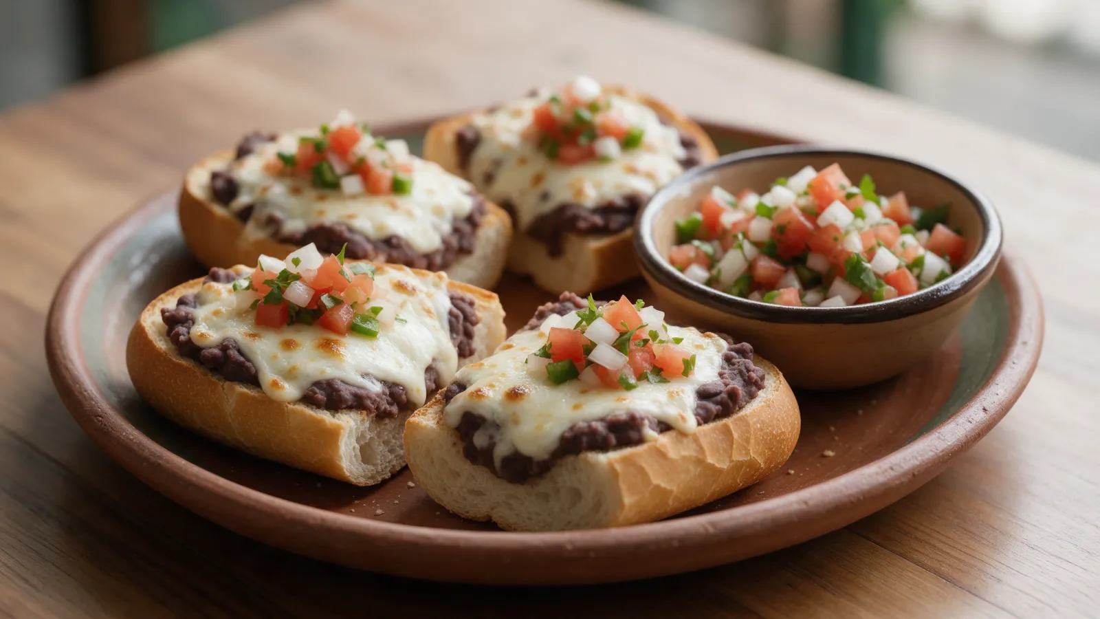 Molletes mexicanos