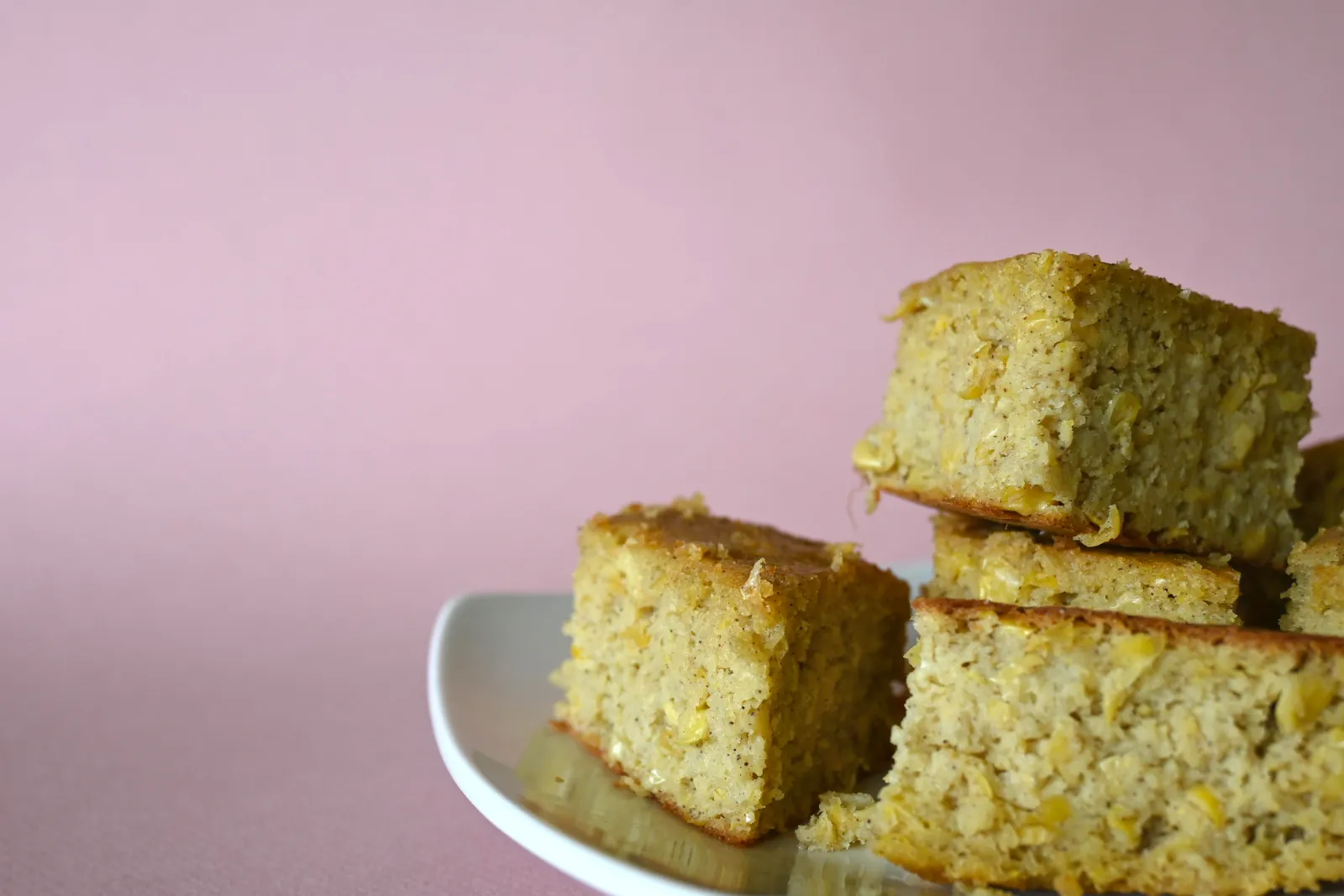 Pan de Elote, Mexican Sweet Corn Cake with Condensed Milk