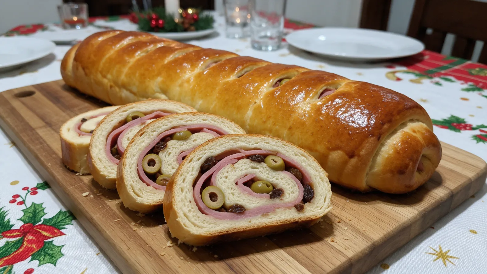 Pan de jamón venezolano, receta de Navidad paso a paso