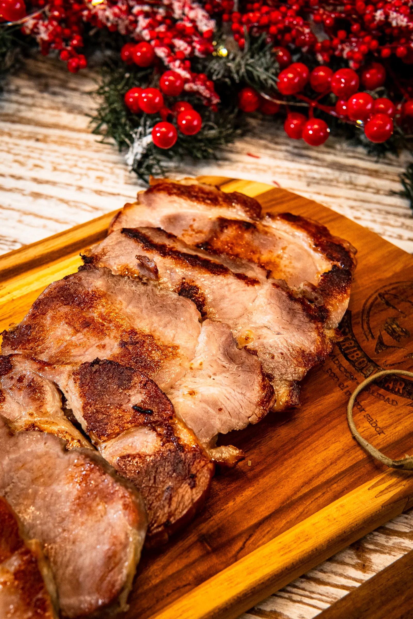 Pernil navideño venezolano