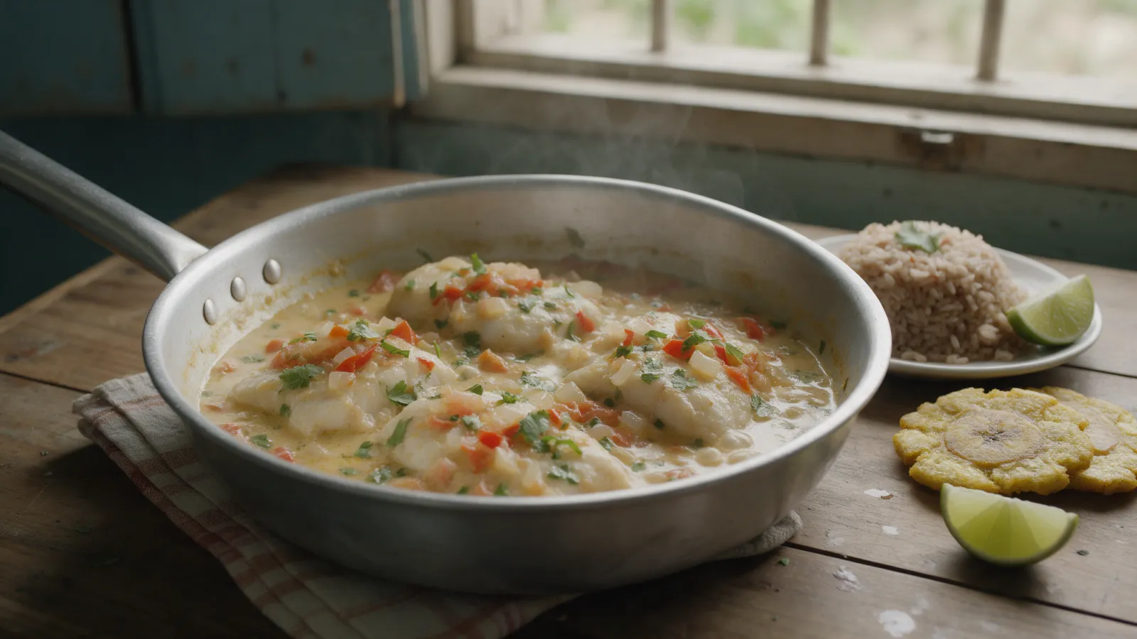 Colombian Fish in Coconut Sauce, Pacific Coast Recipe