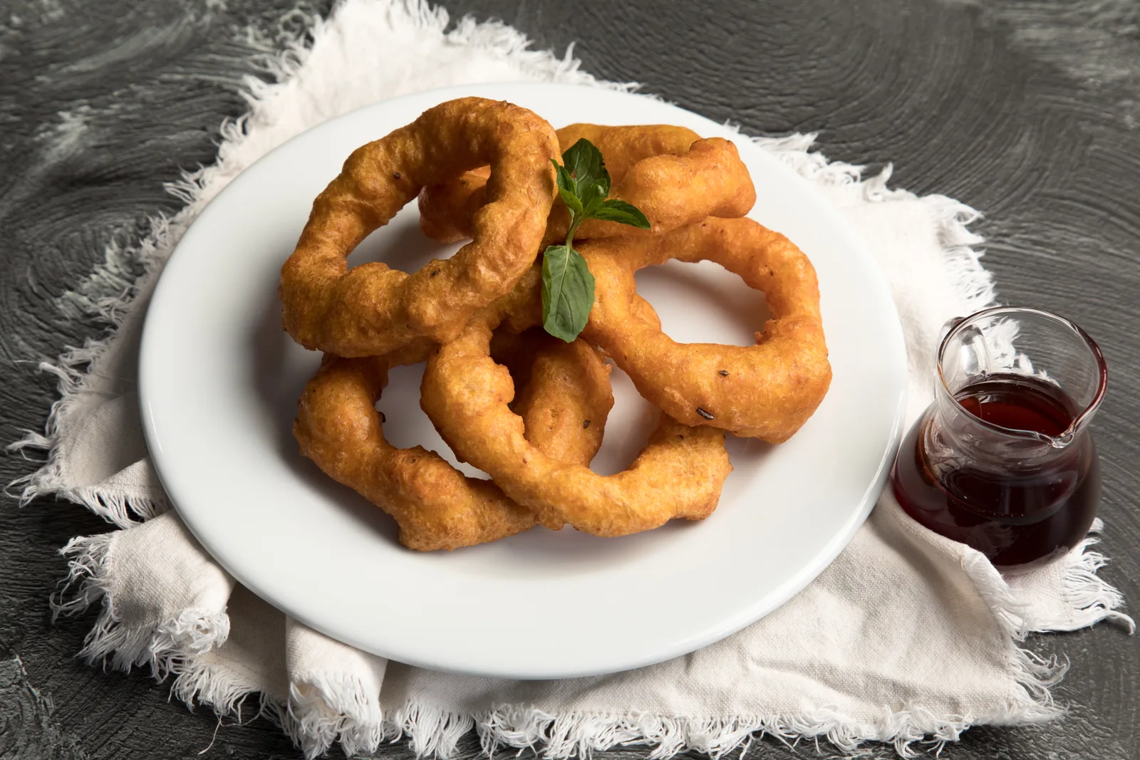 Picarones peruanos, receta con miel de chancaca paso a paso