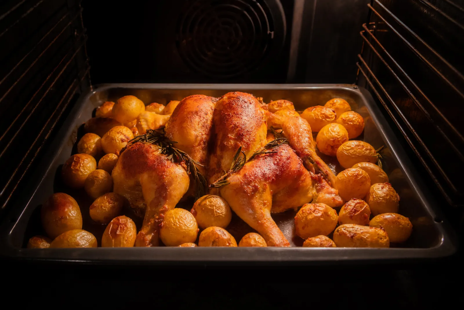 Latin Roast Chicken, Whole Bird with a Mojo-Style Marinade