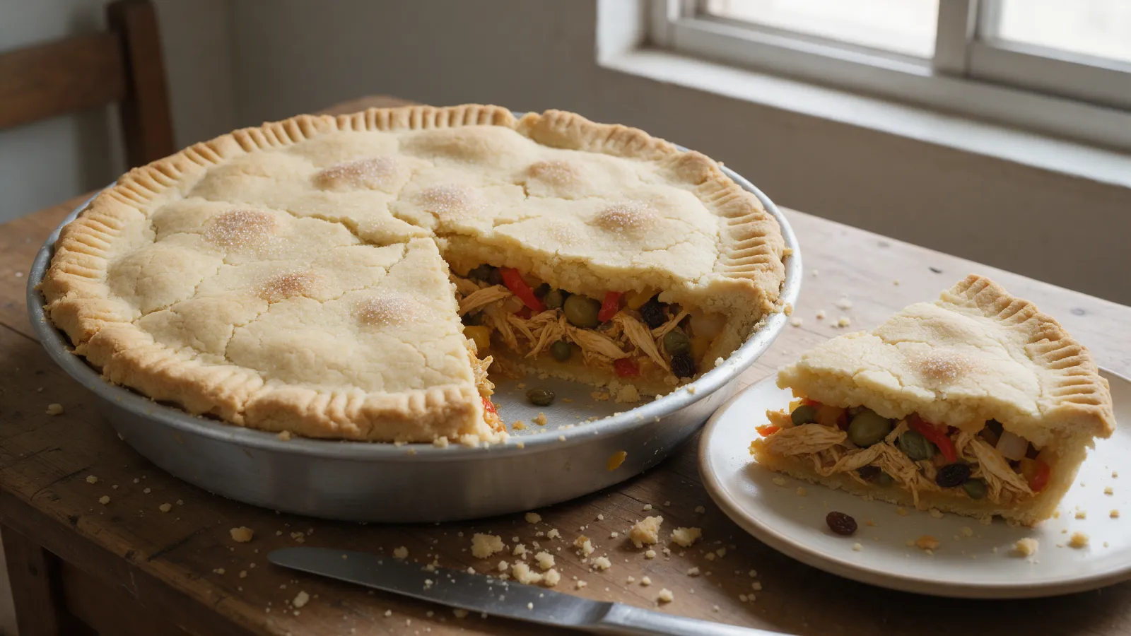 Polvorosa de pollo venezolana, receta caraqueña paso a paso