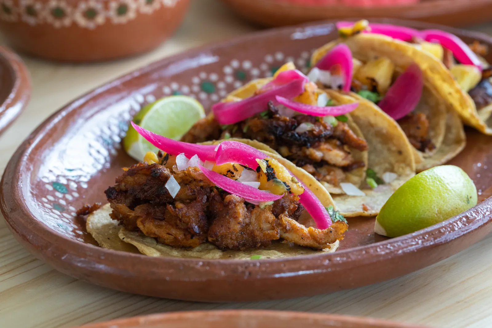 Tacos al pastor caseros