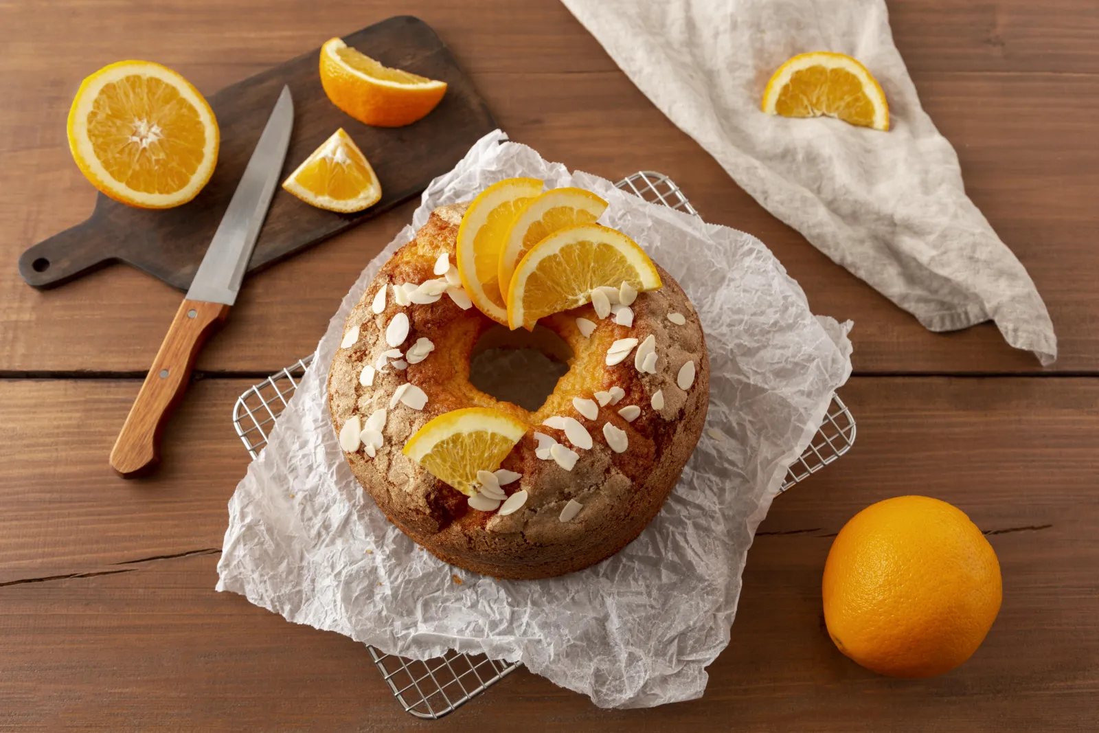 Orange Cake With Orange Syrup, the Latin Torta de Naranja