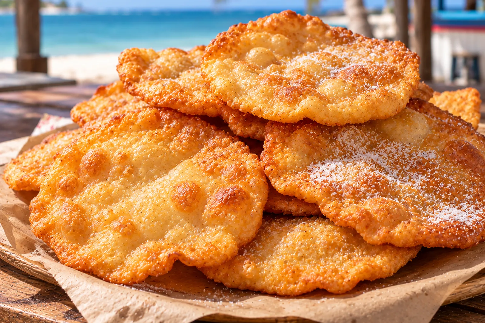 Yaniqueques Recipe, Crispy Dominican Johnny Cakes